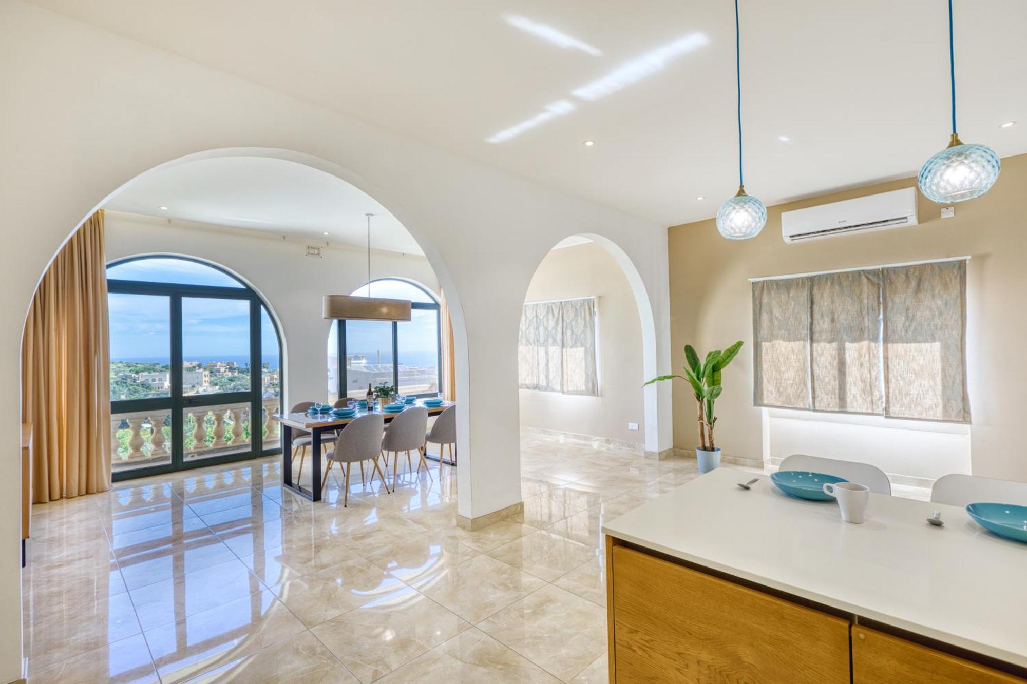Spacious, Bright, Valley & Sea View Maisonette Шаара Екстер'єр фото